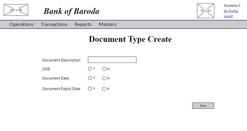Document Type create
