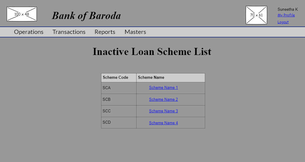 Loan Scheme Inactive